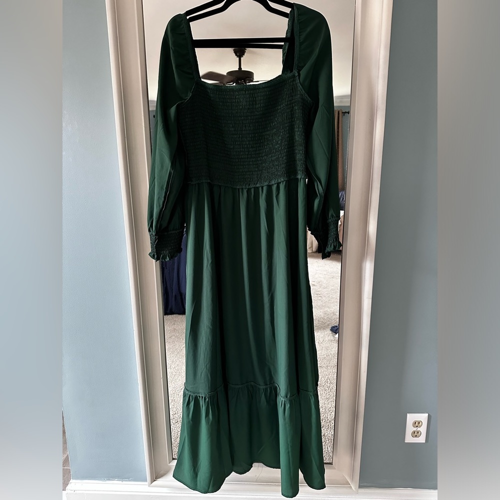 Amazon Green Dress